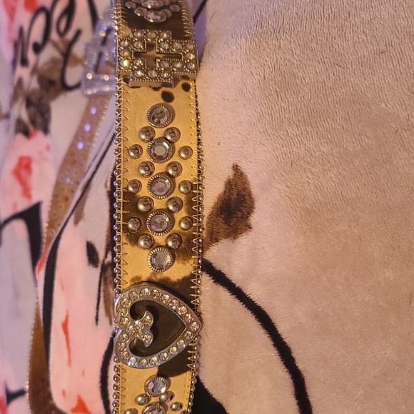 Rhinestone western belt - Picture 3 of 12